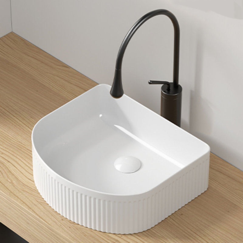 Petit lavabo de salle de bain rectangulaire Modern Modern