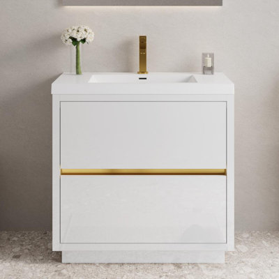 Freestanding Bathroom Vanity with Sink