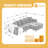 Chenille Boneless Modular Compressed L Shaped Sofa With Bottom Frame-1086848039-1086848038