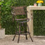 Tabouret d'extérieur Shiny Copper