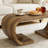 C-Shaped Chating Table (Not Including Chair)