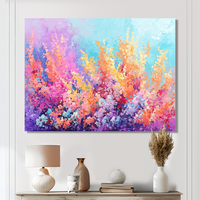 Coral Reef Fish Paradise VI - décoration murale animaux en métal, impression corail, H 12 po x l 20 po