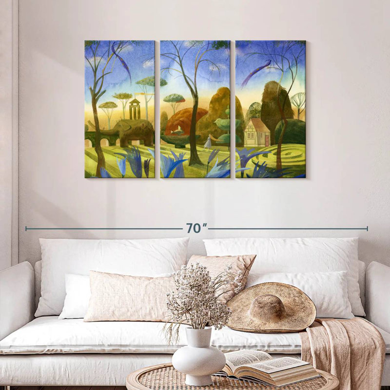 Senne The Magic Garden, 28" H x 45" W