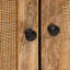 Solid Wood Rectangle Accent Cabinet