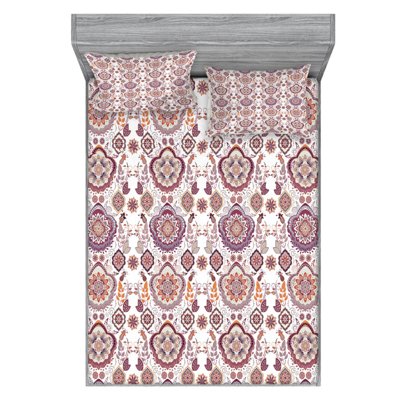 Microfiber Sheet Set, Full Sheet Set with Fitted Sheet