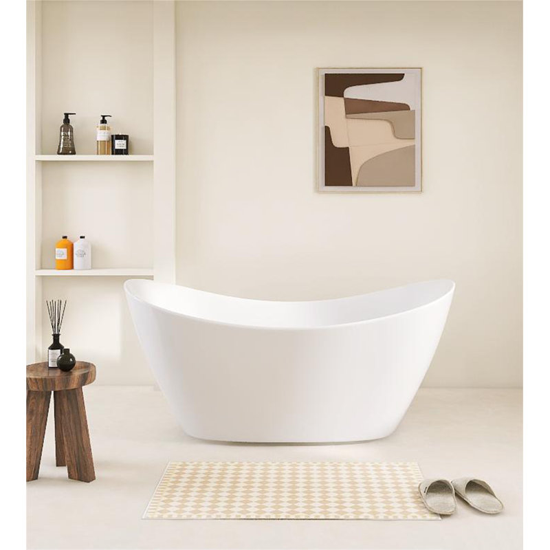 67'' x 30.01'' Soaking Acrylic Bathtub