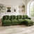 Chenille verte