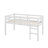 Twin Elevated Loft Bed Comes With Ladder-1788968142