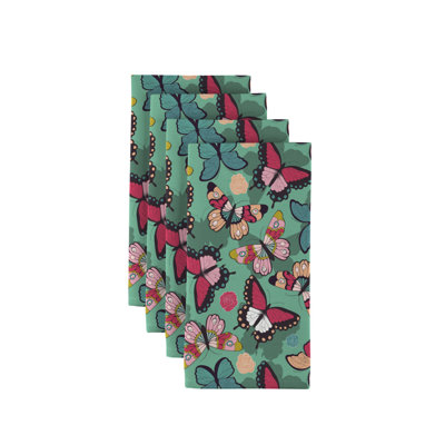 Youngblood Polyester Animals/Nature Square Napkin