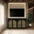 Sherree 65" Gothic Arch Transitional Sideboard Storage Cabinet with Glass Doors-381822062