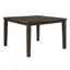 Ensemble de salle à manger à hauteur de comptoir 5 pièces Classic avec table extensible et chaises rembourrées, parfait pour les réunions de famille et les réceptions.-532606459