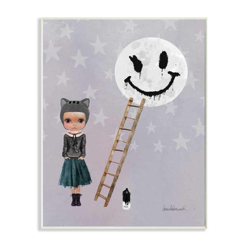 «Fashion Designer Sassy Doll», impression, Plaque murale, H 19 po x l 13 po