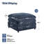 Repose-pieds carré 28 po (ensemble de 2)-1311034798
