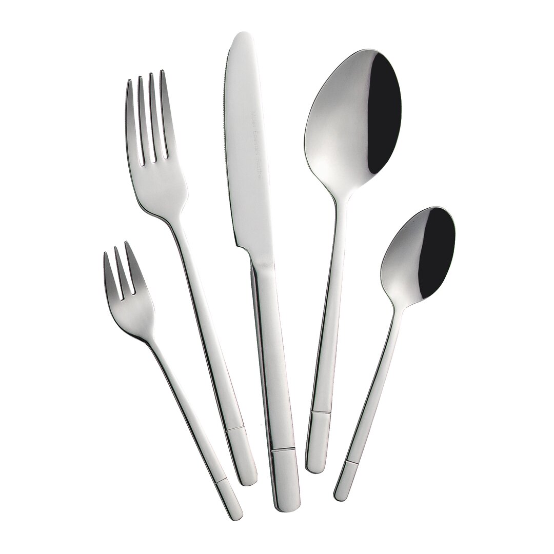 Oceanside 30 Piece Cutlery Set gray