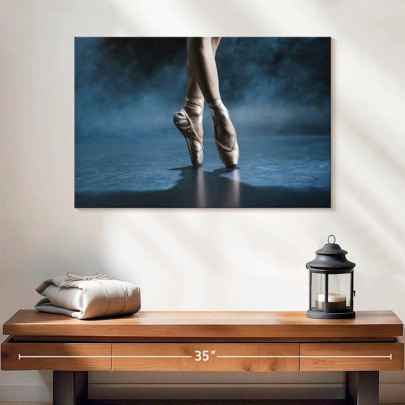 Enn Ballerina Pointe Pose, H 16 po x l 24 po