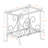 Ute White Accent Table