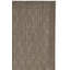 Tapis brun en jute / sisal tissé à la machine à motif géométrique Bertilla-22809767