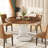 Ashiyah Round Metal Base Dining Table-1749463400-1807005935