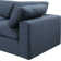 Iwana 80" Linen Textured Sofa Modular Sofa