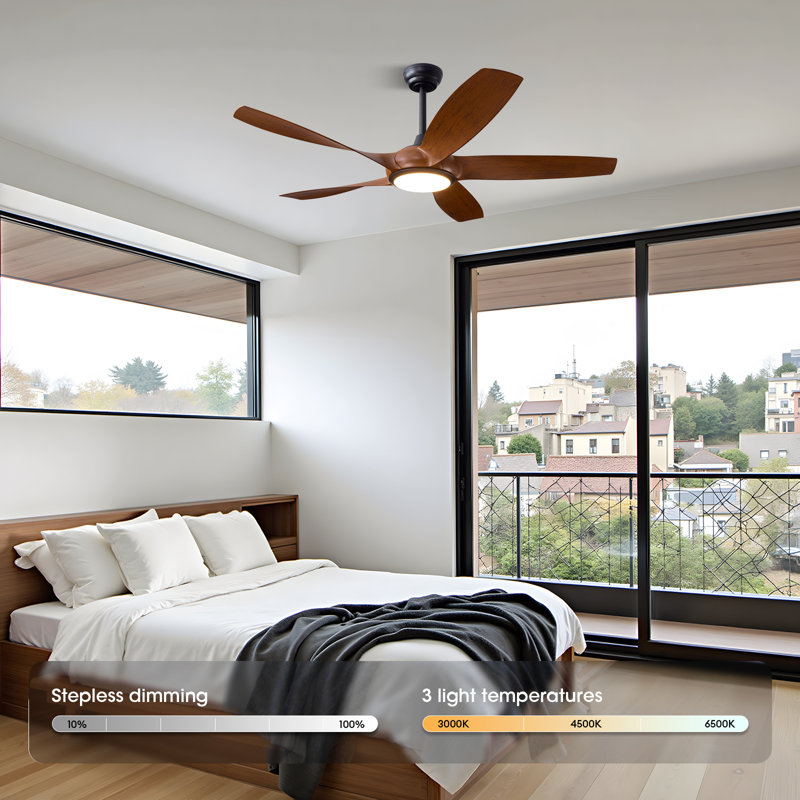 54" Ceiling Fan With Light