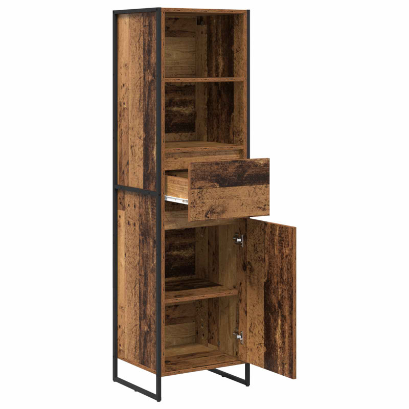 43cm Sideboard, Old Wood