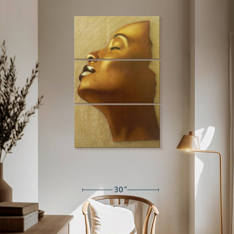 Leisha A Subtle Smile, 65" H x 42" W
