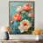 Toile avec cadre flottant brun