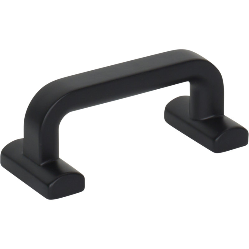 Harrison Bar Pull, Flat Black, 2 1/2" Center to Center