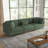 Seemab 120.6" W Corduroy 3-Piece Upholstered Standard Sectional -1869429945