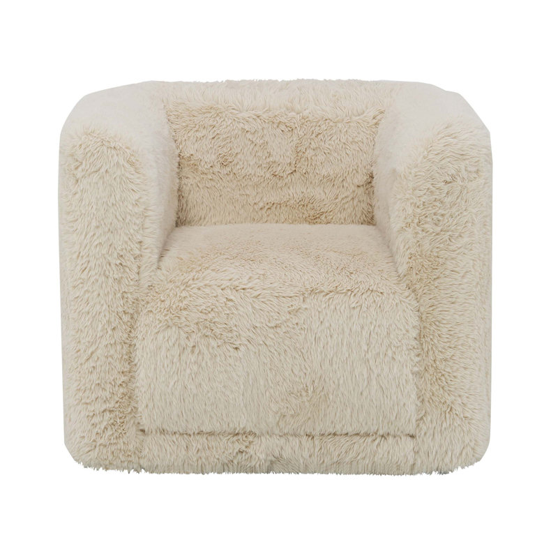 Fauteuil d'appoint pivotant contemporain et fonctionnel pour le salon, offrant confort, durabilité et polyvalence