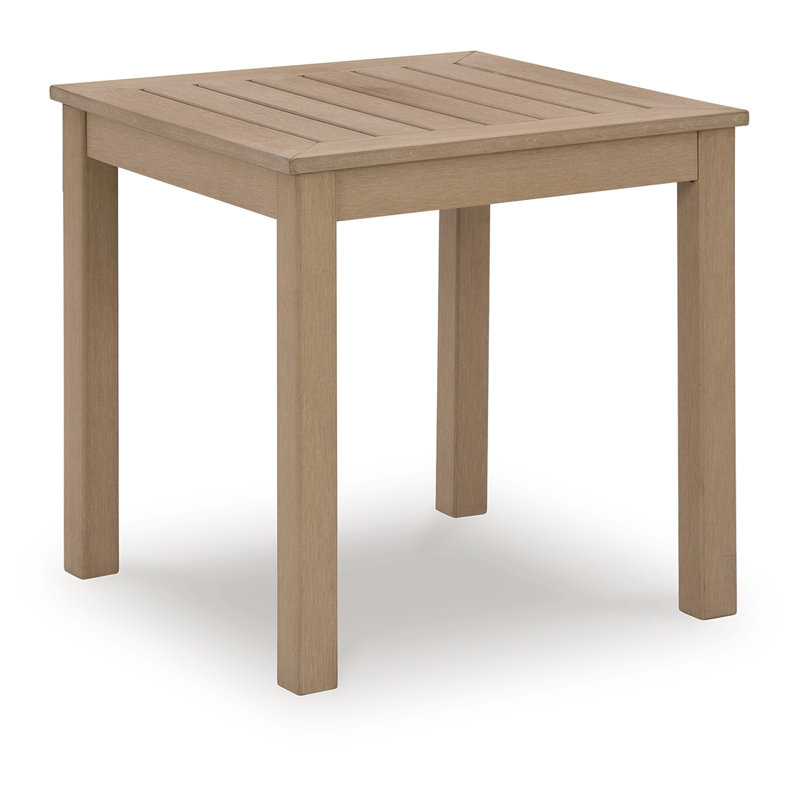 Khortny Square Outdoor Side Table , 23.5'' in. W 23.5'' in. D