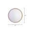 Audrey Round Framed Mirror