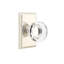 Passage Lowell Crystal Knob with Rectangular Rose-289113727