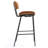 Set of 2 Palgrave Bar Stool with Black Metal Legs-1193631278-1193631267
