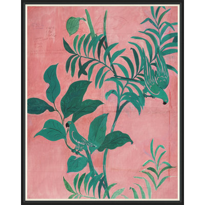 Pink Birds Print by Paule Marrot