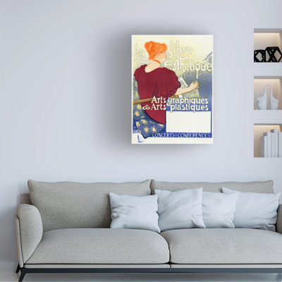 Affiche Theo Van Rysselberghe, La libre esthétique, 1895