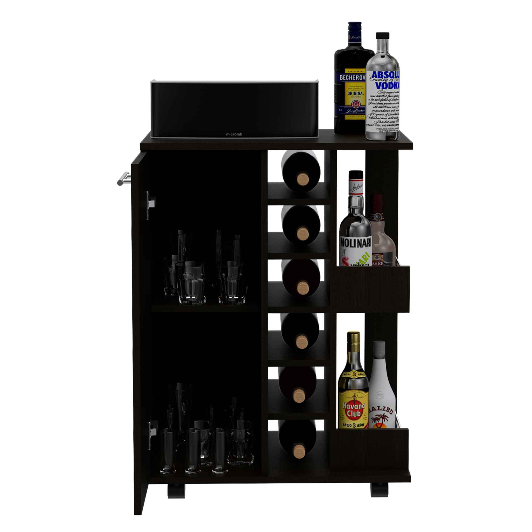 Ebern Designs Gilliette Bar Cabinet