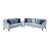 2 Pcs: Loveseat, Sofa