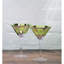 Tropical Leaves Cocktail Glasses