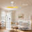 Soraya 22 in. Indoor Ceiling Fan with Dimmable Integrated LED and Remote Control-820131339-820131329
