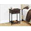 Table d'appoint rectangulaire avec tiroir de rangement-1453401627