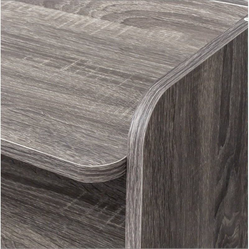 Modern Extendable Dining Table with Storage, Natural