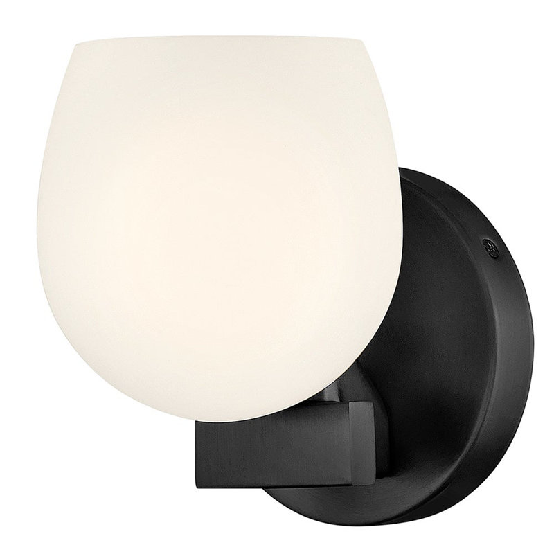 Mae 1 - Light Bath Sconce, Black
