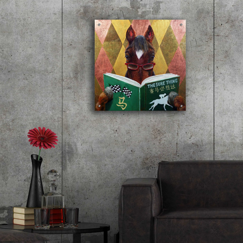 «Wise Bet» par Lucia Heffernan, H 24 po x l 24 po