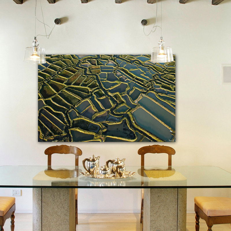 Waterways - Wrapped Canvas Print, 101 cm H x 152 cm W x 3.81 cm D