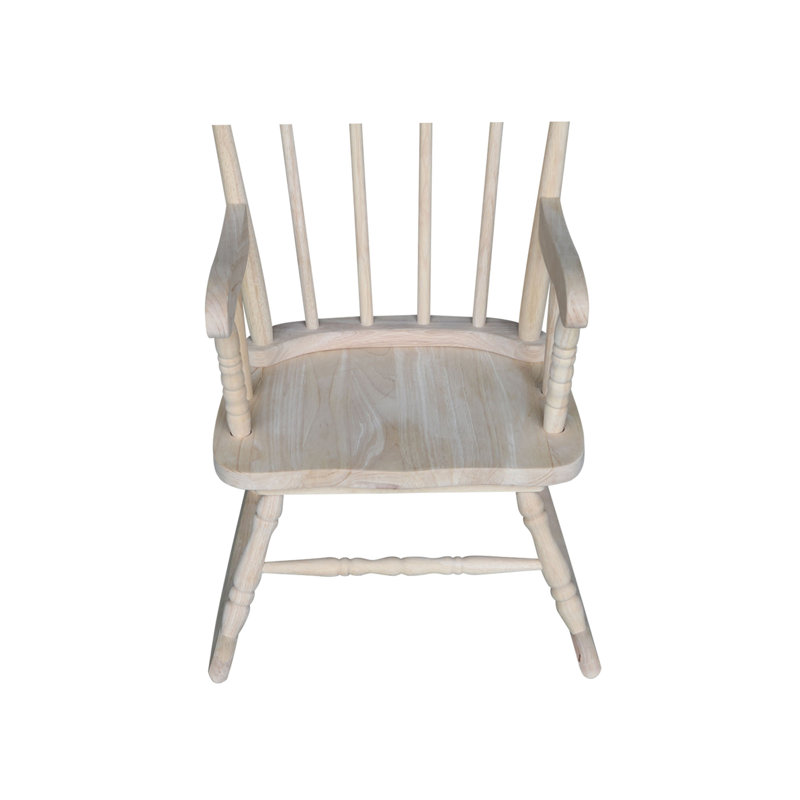  Petrolia Kids Solid Wood Rocking Chair