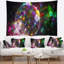 Tapisserie à bulles sphériques multicolores abstraites-28498135