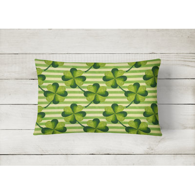 Striped Outdoor Throw Pillow