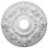 Médaillon de plafond de 18 po x P 3 po x P 1 1/2 po (convient aux auvents jusqu'à 7 1/4 po)
