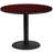 Jamey 24'' Round Laminate Table Top with 18'' Round Bar Height Table Base-1867976235-1867976297-1867976234